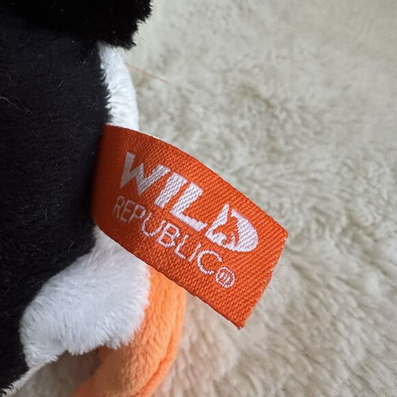 Wild Republic Puffin Bird 8” Realistic Plush Zoo Stuffed Animal - Picture 4 of 5